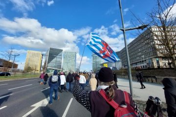 Luxemburg / Rund 80 Demonstranten protestierten am Samstag erneut gegen Covid-Maßnahmen der Regierung