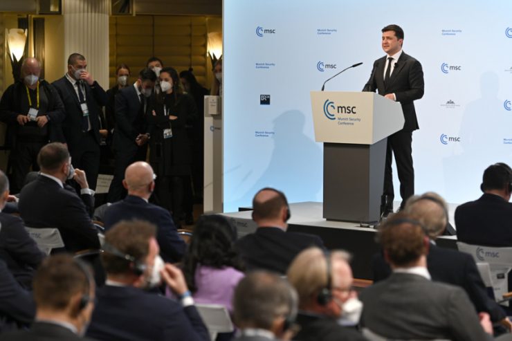 Sicherheitskonferenz / Krisendiplomatie im „Bayerischen Hof“ in München