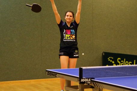 Anelia Lupulesku freute sich über ihr gewonnenes Spiel