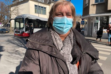 Zusammen mit anderen Angestellten musste Sylvie Masson das Gebäude von „Médecins du monde“ im „Dernier Sol“ verlassen