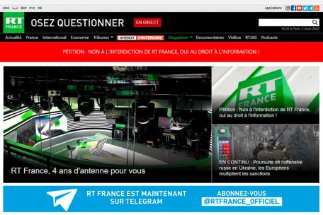 Krieg in der Ukraine / Noch ein Tabubruch in Brüssel – EU sperrt russische Medien