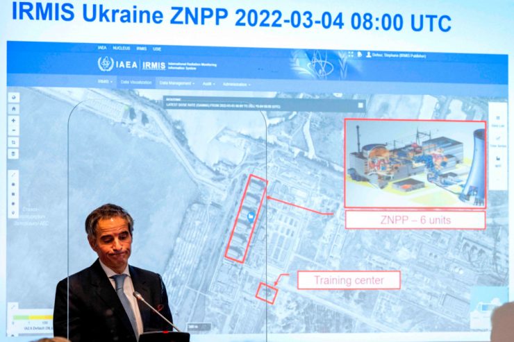 Ukraine-Krieg / Sorge um ukrainische Atomreaktoren: NATO befürchtet Verschärfung der Lage