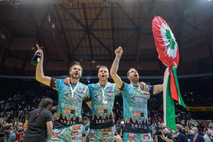 Volleyball / Rychlicki gewinnt dritte „Coppa Italia“ in Folge