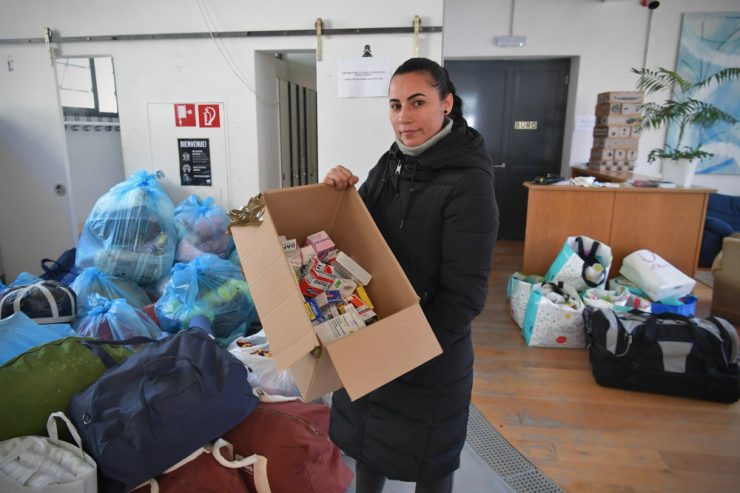 Ukraine-Krieg / Welle der Hilfsbereitschaft: Die Sammelstelle der Kulturfabrik in Esch