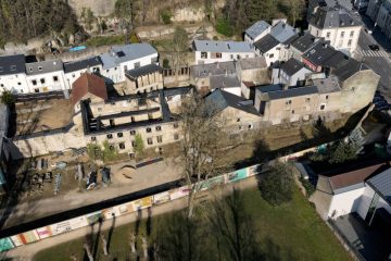 Schloss Mansfeld in Clausen / „La Fontaine“: zukünftige Touristenattraktion in Luxemburg