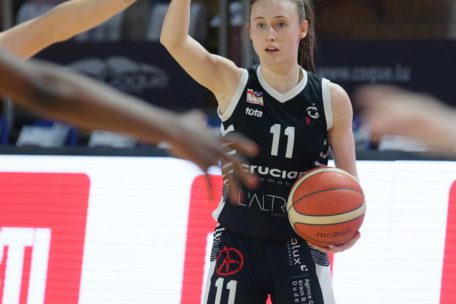 Catherine Mreches und D&uuml;delingen wollen sich nach dem Meistertitel 2021 nun auch den Pokalsieg sichern