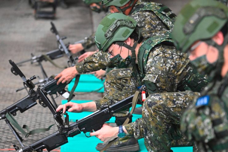 Analyse / Taipeh sieht sich für Angriff Chinas vorbereitet