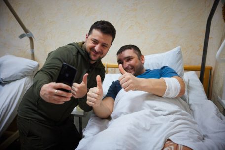 Der ukrainische Pr&auml;sident Wolodymyr Selenskyj ist zur absoluten Symbolfigur geworden