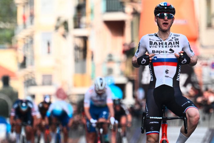 Radsport / Wieder jubelt Slowenien: Matej Mohoric gewinnt Monument Mailand-Sanremo