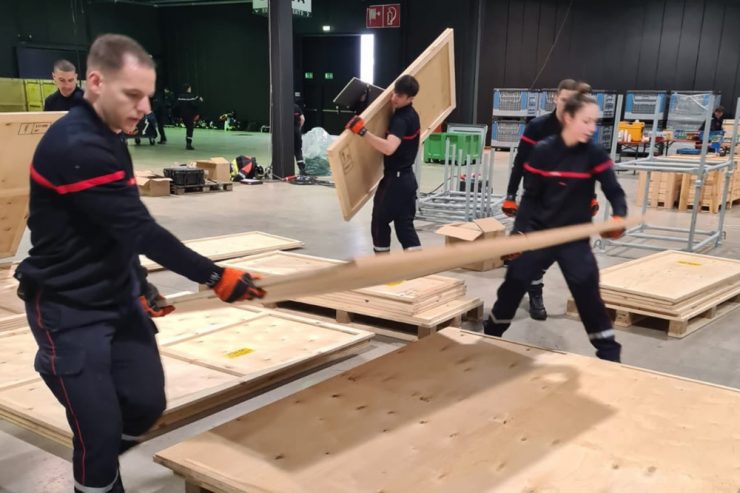 Ukraine-Krieg  / Luxemburg schafft Platz: Luxexpo stellt rund 600 Plätze für Geflüchtete bereit – zeitweilig