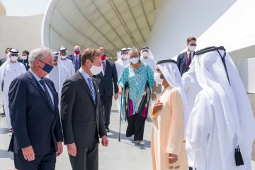 Dubai / Großherzog Henri empfängt Premierminister der Vereinigten Arabischen Emirate im Luxemburger Pavillon