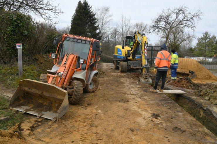 Schrebergärten auf dem „Gaalgebierg“ / Neue Leitung für verbesserte Wasserversorgung 