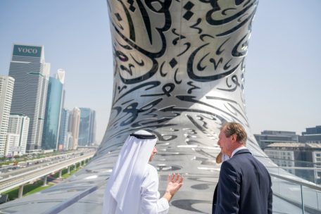 Dubai / Zukunftsmusik, vier Pavillons und Luxemburgs Platz in der Welt: Nagel und Sahr freuen sich über gelungene Expo 2020