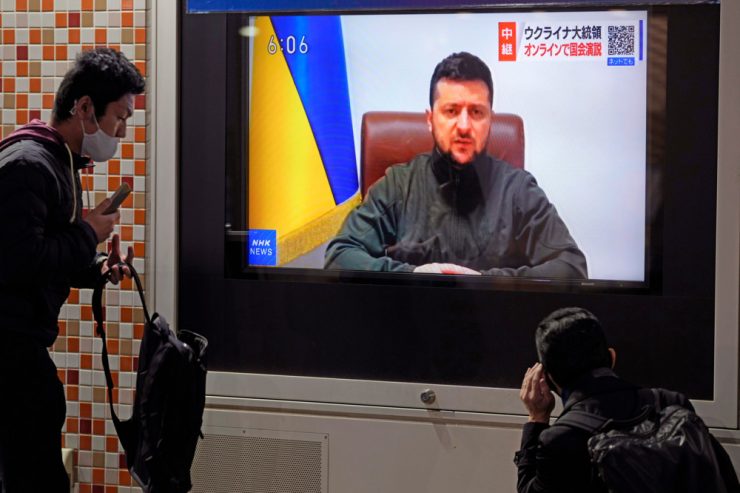 Krieg in der Ukraine / Österreichs sehr spezielles Neutralitätsverständnis verhindert Selenskyj-Rede im Nationalrat