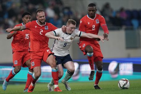 1:3-Niederlage im Testländerspiel gegen Nordirland / Luxemburg in der Schlussphase überrumpelt