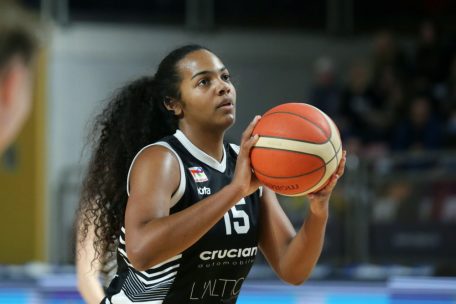 Die erst 16-j&auml;hrige Ehi Etute vom T71 D&uuml;delingen hat einen bemerkenswerte Leistungssprung gemacht