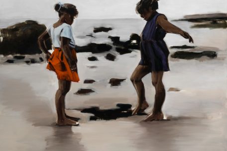 Lynette Yiadom-Boakye: „Condor and the Mole“, 2011, Arts Council Collection, Southbank Centre, London<br />
