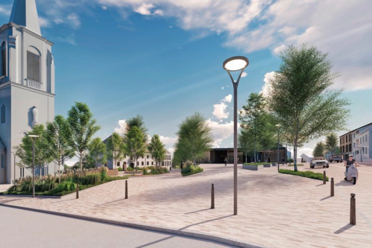 „Een neien Duerfkär fir Schëtter“ / Gewinner von Urbanismus-Wettbewerb steht fest: So könnte Schüttringen bald aussehen  