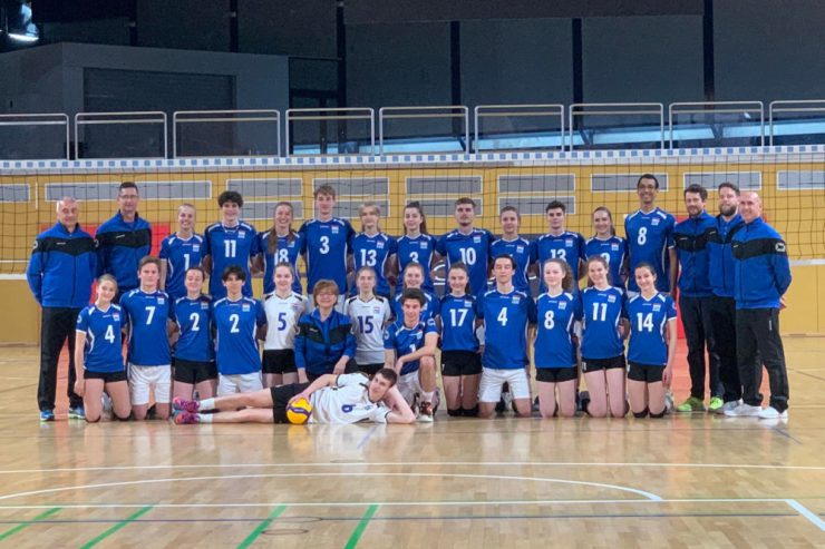 Volleyball / Internationales Niveau erfahren:  U19 (w) und U20 (m) nehmen am Turnier der SCA teil