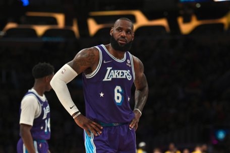 Gro&szlig;e Entt&auml;uschung:&nbsp;LeBron James und die&nbsp;Los Angeles Lakers haben die Play-offs verpasst