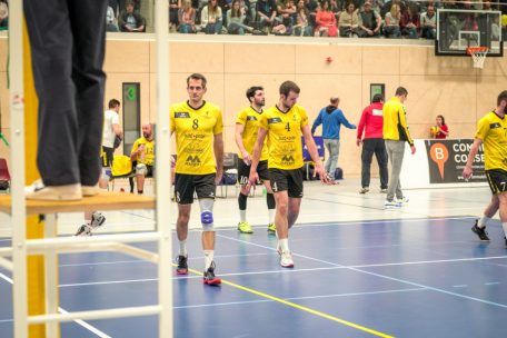 Ralf Lentz (Nummer 8) will noch einmal &uuml;ber einen Meistertitel jubeln