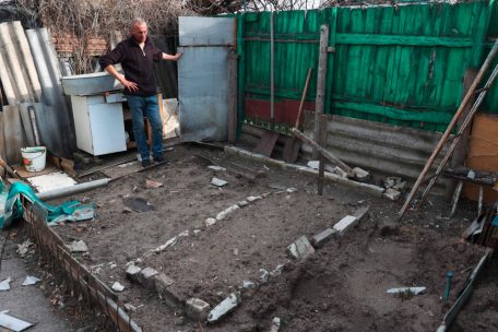 Reportage / Leben unter russischem Beschuss