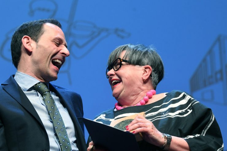 Düdelingen / Kulturverdienstpreis: Ehrung für Danielle Igniti und Mike Zenari 