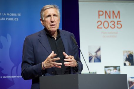 Mobilit&auml;tsminister Fran&ccedil;ois Bausch
