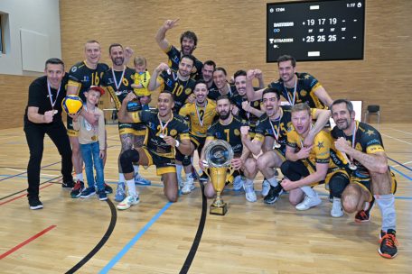 Das Foto der diesj&auml;hrigen Volleyball-Meister