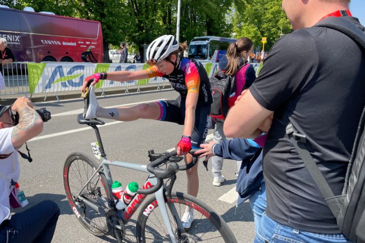 Liège-Bastogne-Liège / Bertons nächster Schritt:  Luxemburgerin wird bei Sieg von Van Vleuten 72. 