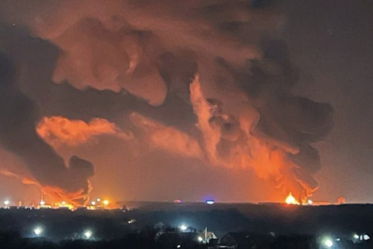 Ukraine-Krieg / Sabotage oder Zufall? Mysteriöse Brandserie in Russland wirft Fragen auf 