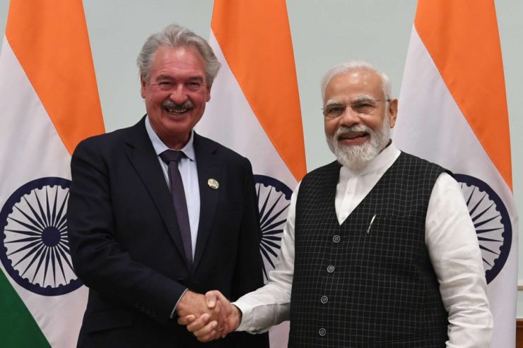 Luxemburg / Aus dem Großherzogtum auf den Subkontinent: Jean Asselborn auf zweitägigem Besuch in Indien 