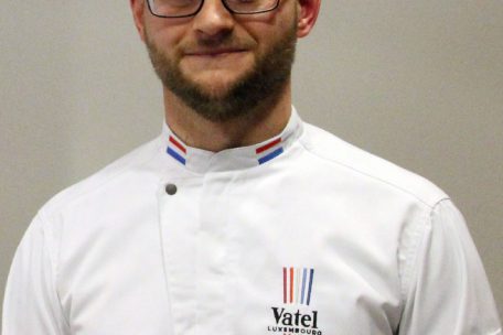 Küchenchef Ben Weber vom Restaurant „Gudde Kascht“ in Haller. Weber ist seit Dezember 2021 Präsident des „Vatel-Club Luxembourg“.