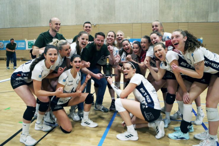 Volleyball / Durchmarsch von Walferdingen zum Meistertitel