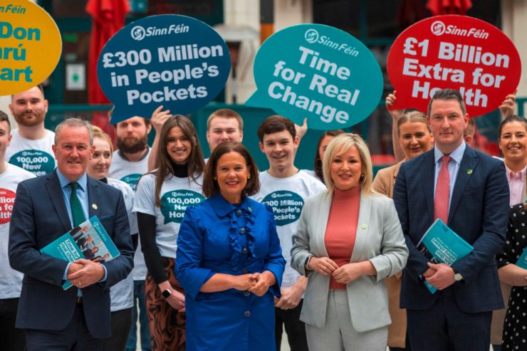 Nordirland vor Turbulenzen / Bei der Wahl am Donnerstag dürfte erstmals eine irisch-nationalistische Partei vorn liegen