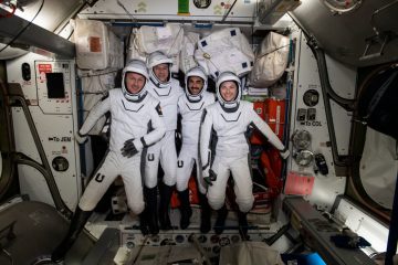 Internationale Raumstation / Deutscher Astronaut Maurer auf dem Weg zurück zur Erde