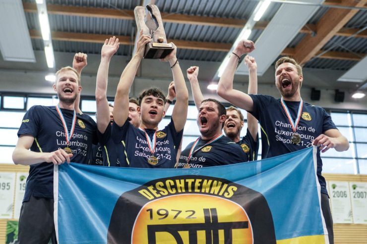 Tischtennis / Hostert-Folschette: Premierentitel im 50. Gründungsjahr