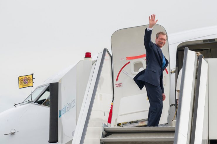 Fotogalerie / Großherzog Henri ist auf Staatsvisite in Portugal