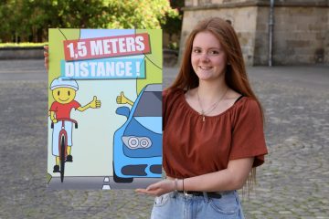 Verkehrssicherheit / 1,5 Meter beim Überholen: Echternacher Schüler haben Polizeikampagne entworfen
