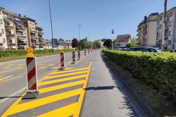 Esch / Pop-up-Radweg auf dem Boulevard G.-D. Charlotte soll Anfang Juni befahrbar sein