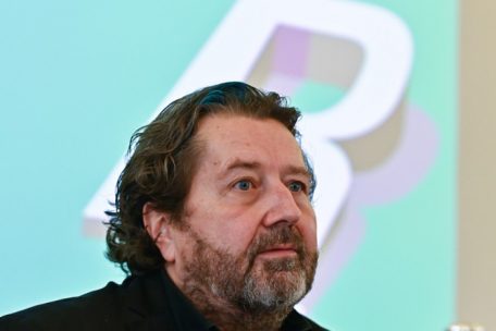 Guy Daleiden lors de la présentation de la 5e édition du „Pavillon réalité virtuelle“ (LuxFilmFest), fin février 2022