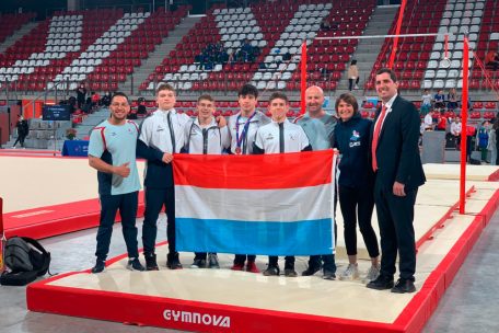 Schulsport / Gymnasiade 2022: Medaillen für Kenza Cossu und Quentin Brandenburger