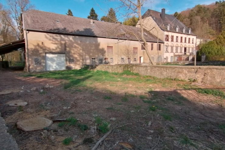 Wohnungsbau vs. Denkmalschutz / Geplanter Teilabriss des Eisenborner Schlosses sorgt für Proteste