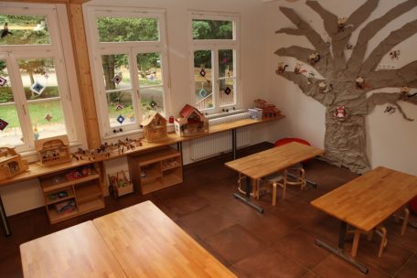 Sechs Mitarbeiter kümmern sich in der neuen „Maison relais“ um den Escher Nachwuchs