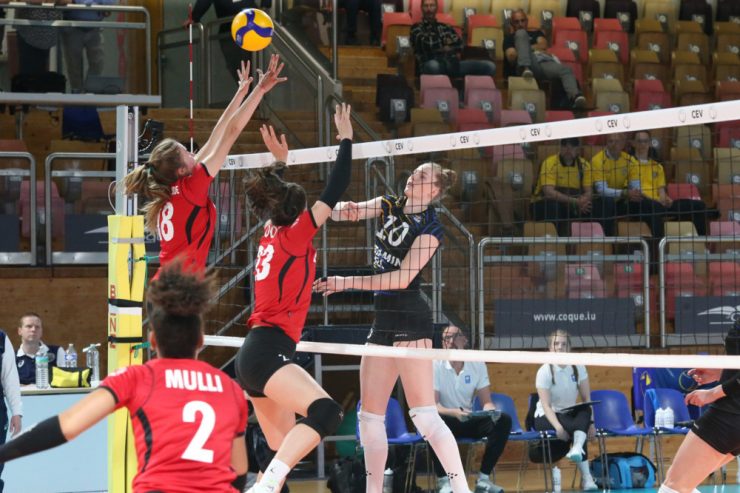 Volleyball / Silver League: Luxemburg muss sich gegen Favoritinnen aus Schweden geschlagen geben
