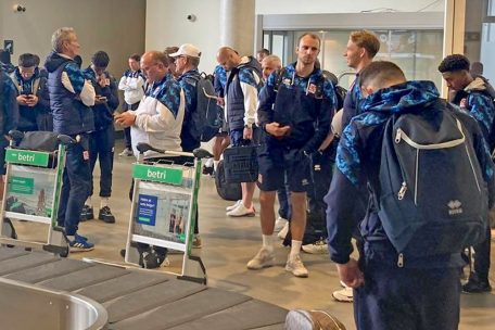 FLF-Auswahl / Nach Komplikationen: Luxemburger Spieler sind sicher auf den Färöer Inseln gelandet