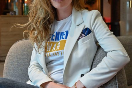 Emine Dzhaparova hat auf der Krim als Journalistin gearbeitet, bevor es zur russischen Annexion kam