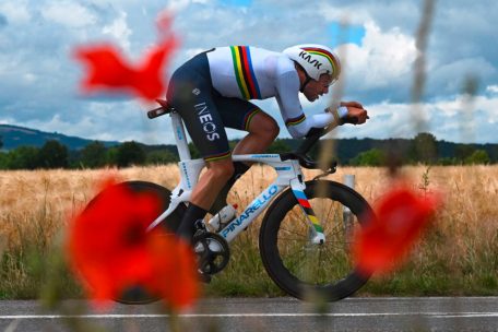 Dauphiné / Ganna siegt in seiner Domäne – Van Aert baut Führung aus