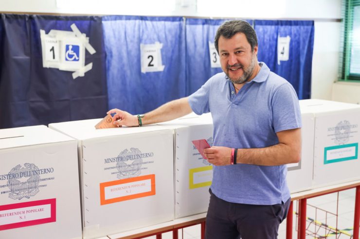 Italien / Matteo Salvini ist politisch auf absteigendem Ast
