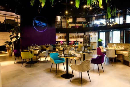 Die „Purple Lounge“ im Casino 2000 in Mondorf